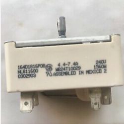 GE STOVE Surface Burner control Switch rear burner-6 Inch Part Number WB24T10029