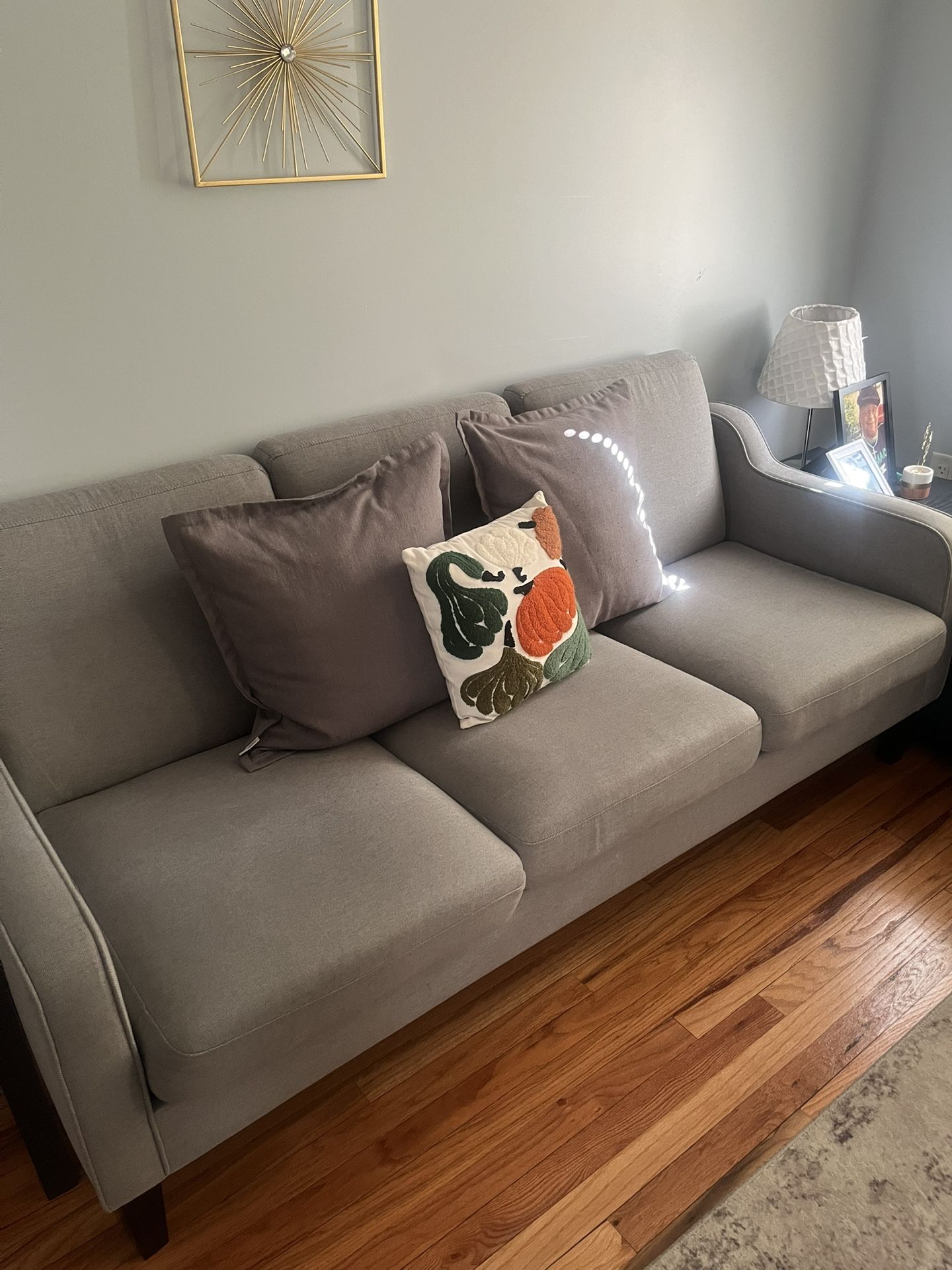 Grey couch