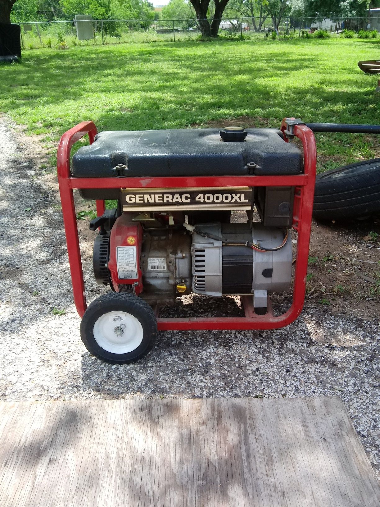 Genarec 4000w generator