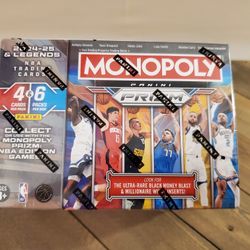 NBA Panini Prizm Monopoly Teading Cards -  2024-25 Legends - New & Sealed!! 