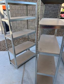 HEAVY DUTY – Set of 3 🔥 Industrial Utility Shelving Units | Garage/Storage Organization
