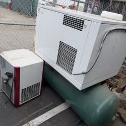 Compressor with dryer