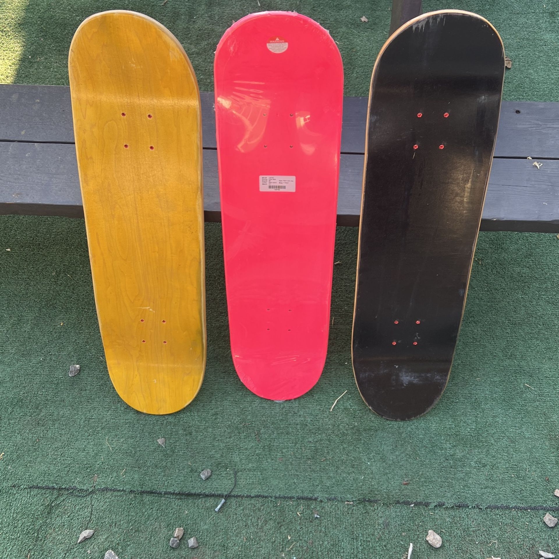 Blank Skate Boards $5 Ea.