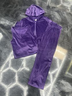 Velour Three Piece Jumpsuit