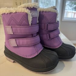 Little Girls Size 11 Snow Boots