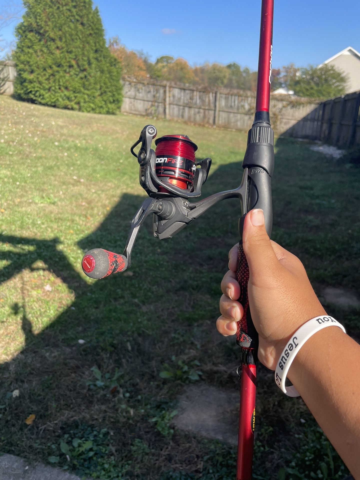 Lews Carbon Fire Combo