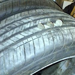 Srt8 Rims And New Tires On Them