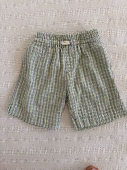 ZARA boys Plaid Elastic Waist Casual Shorts