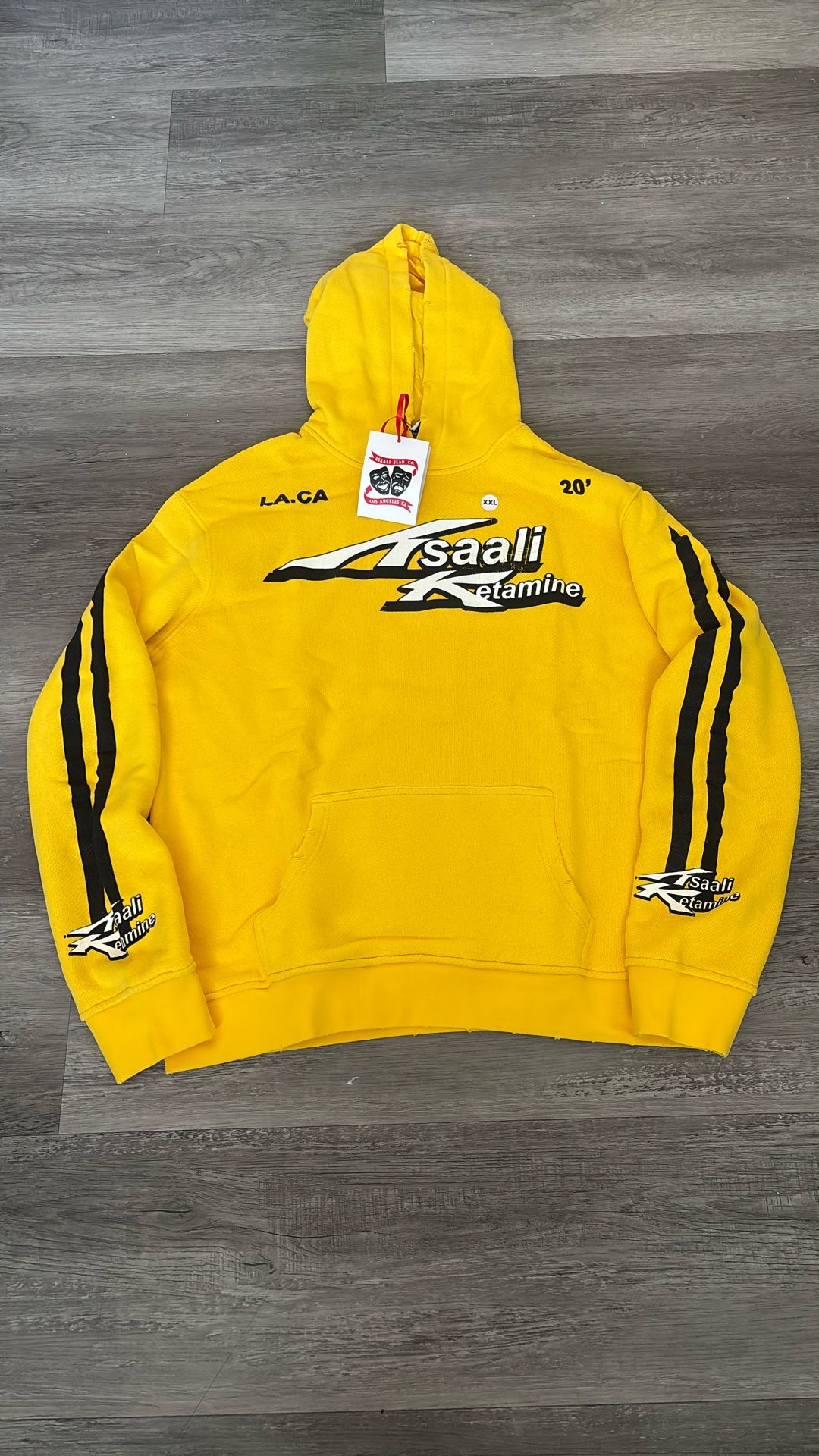 Yellow Asaali Hoodie