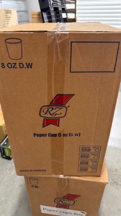 8oz paper cups