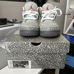 Cool Grey Jordan 3s 