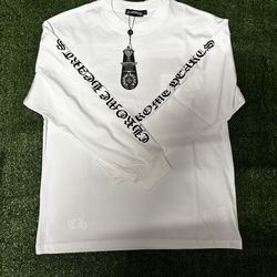 White and black chrome, hard long sleeve