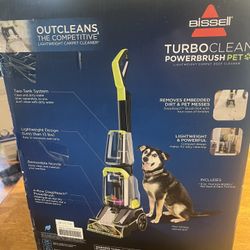 Turbo Pet Power Brush Carpet Cleaner 