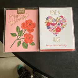 Valentine’s Day Cards .8.00 Each