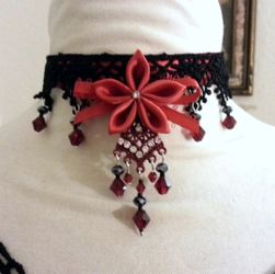 New Handmade Lace Choker
