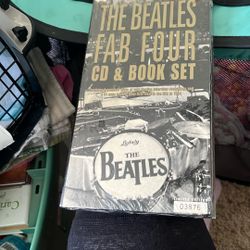 The Beatles Fab Four CD & Book Set