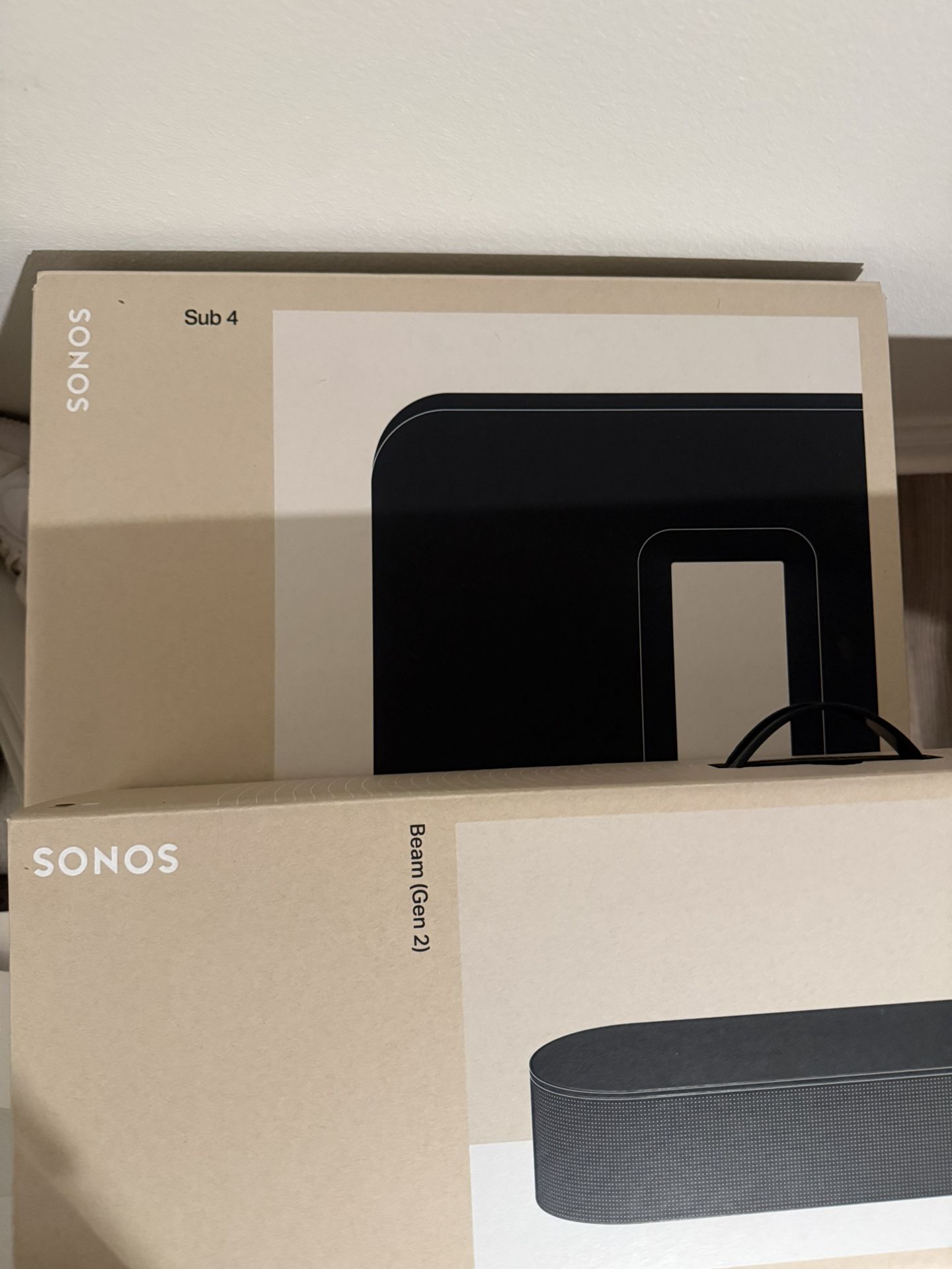 Sonos Beam And Sub 4 