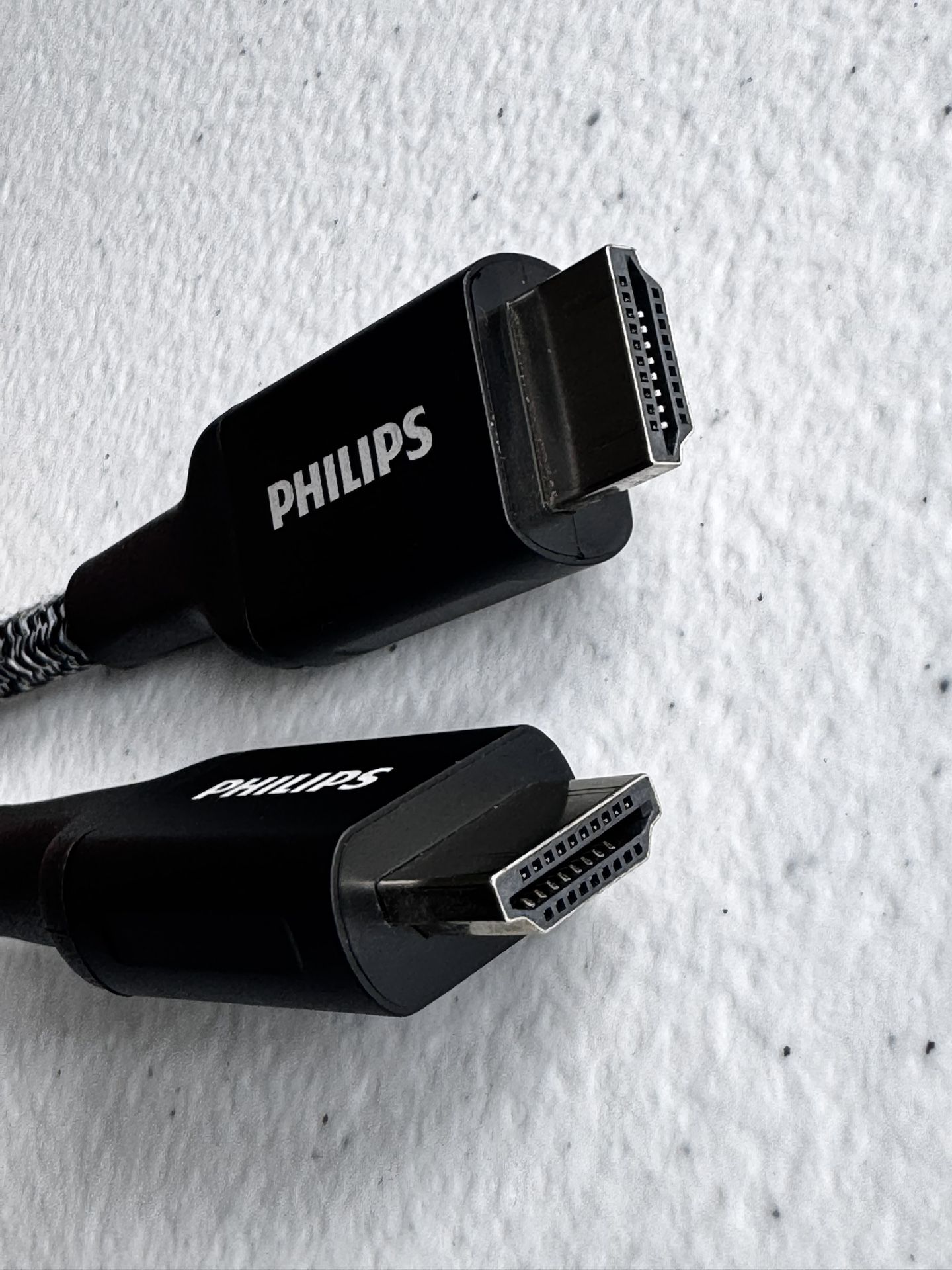 6ft Philips Elite Braided HDMI Cable – 4K@60Hz, HDR, Ethernet – Like New!