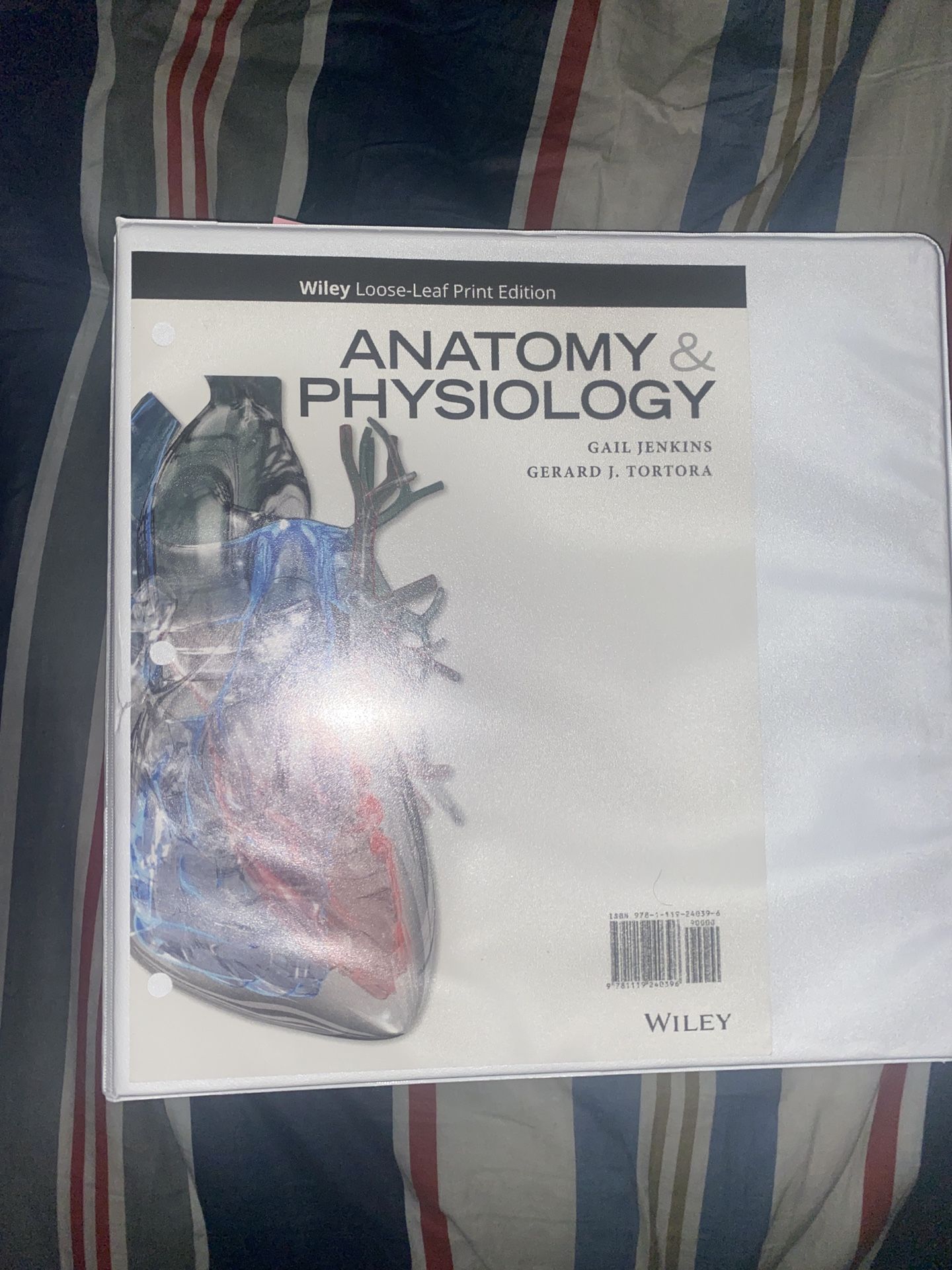 Anatomy & Physiology Textbook: Wiley Loose Leaf Print Edition