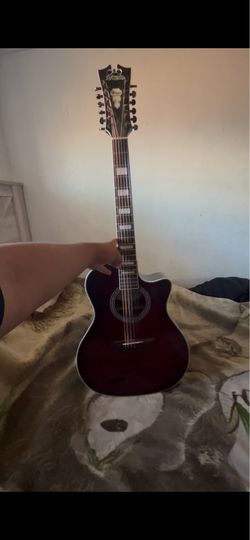 12 string acoustic/ electric guitar
