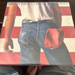 Bruce Springsteen Born In The USA Vinyl Album Record