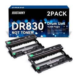 Compatible DR830 Drum Unit (NOT Toner) Replacement for Brother DR830 DR-830 Drum use with HL-L2460DW HL-L2405W HL-L2400D HL-L2480DW MFC-L2820DW MFC-L2