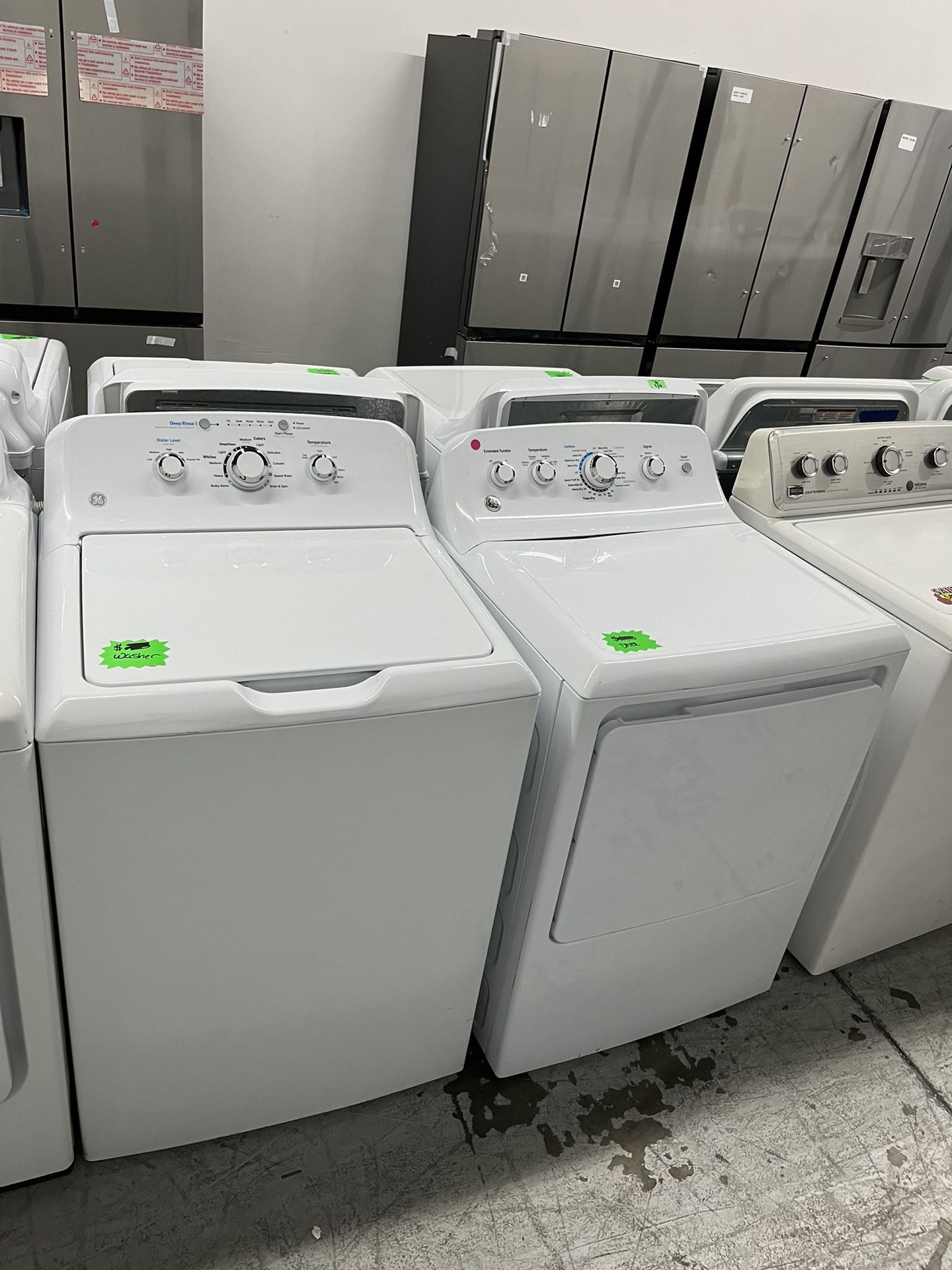 (Lightly Used) Ge Washer & Dryer (priced Per Unit)