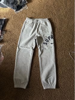 Grey and black sweats