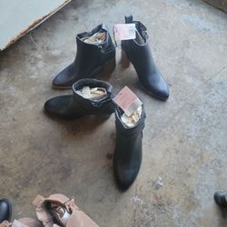 Serra Ladies Ankle Boots Black/navy Blue Brand New  Sizes In Description $ 8 Each