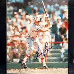 Fred Lynn Signed 8x10