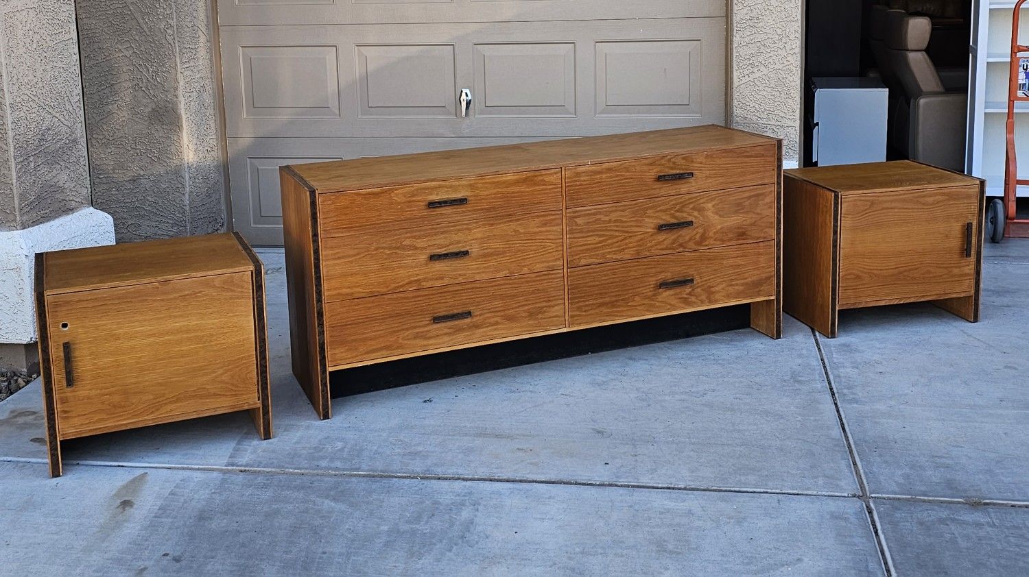 Mid Century Dresser Set 