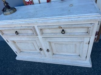 Solid wood dresser or tv stand