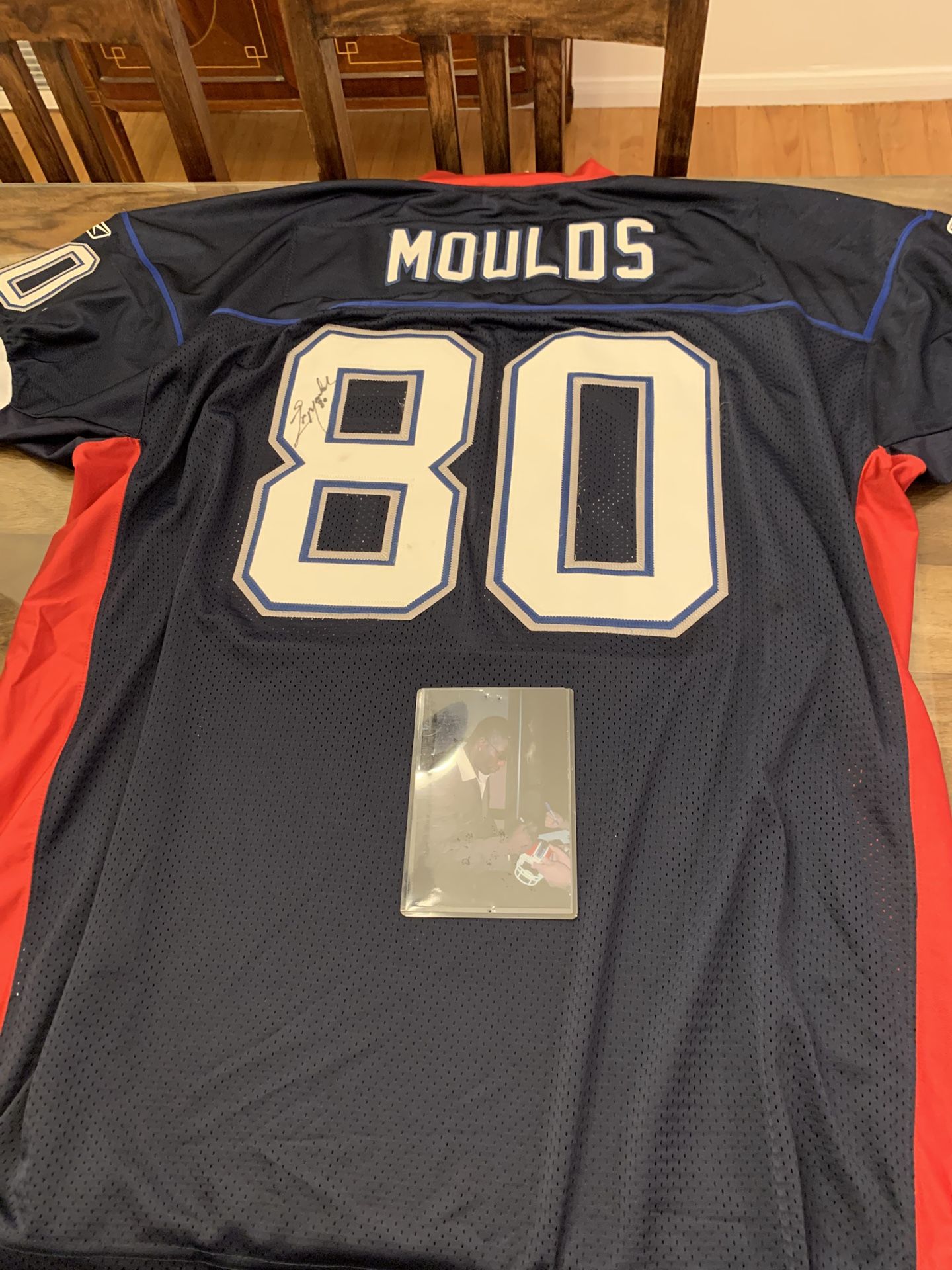 Eric Moulds signed jersey buffalo bills