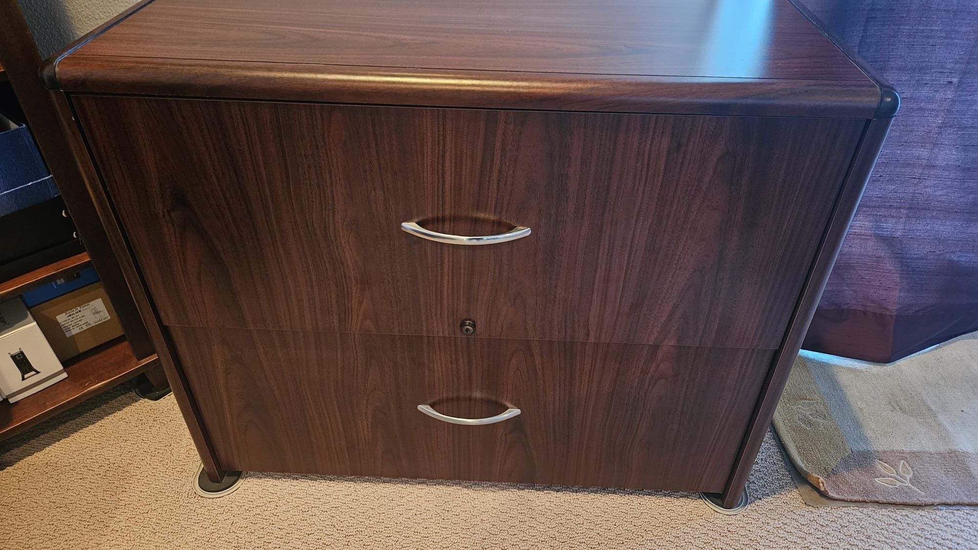 Two Drawer Lateral locking File Cabinet