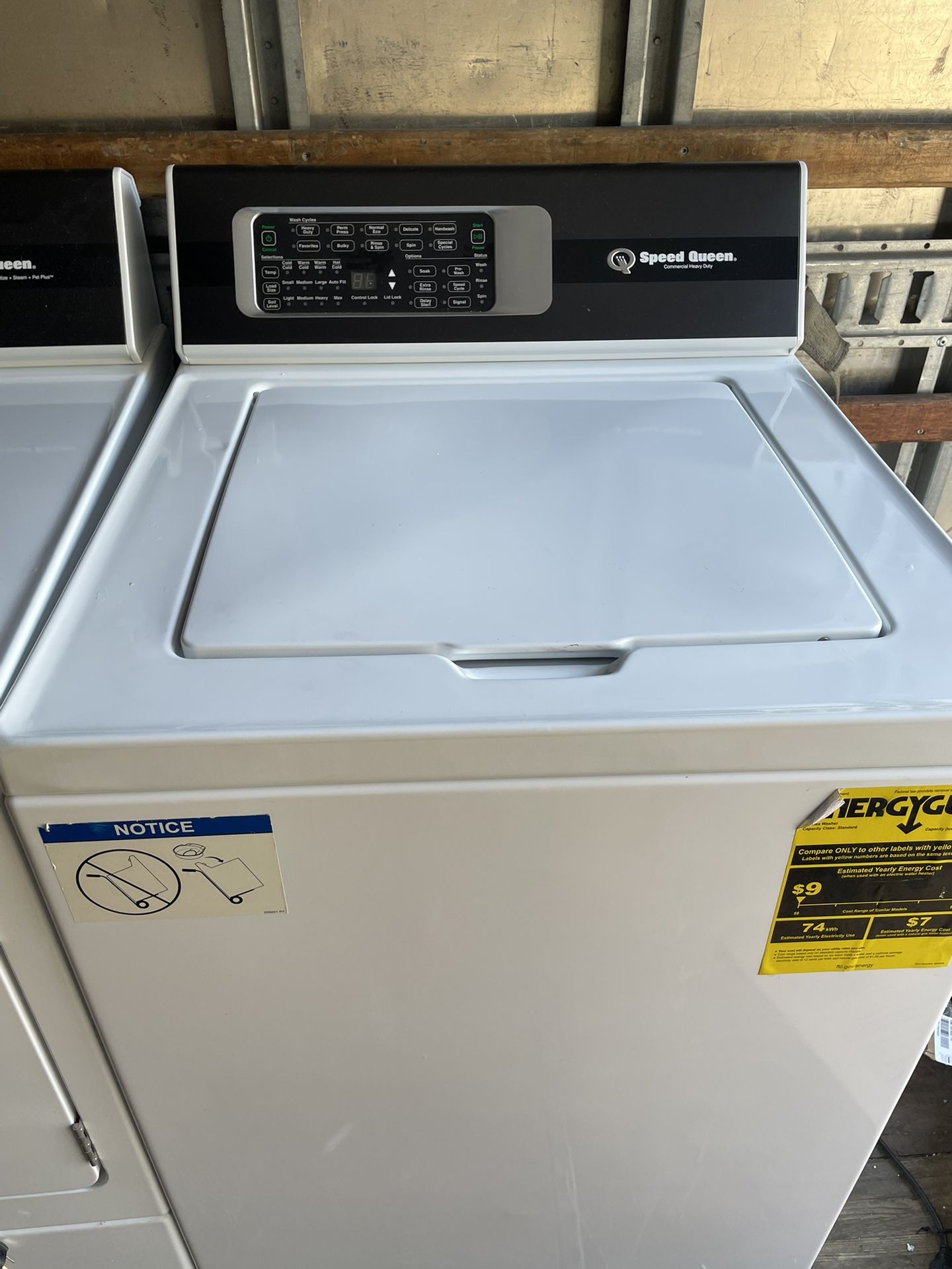 Washer And Dryer Speed Queens