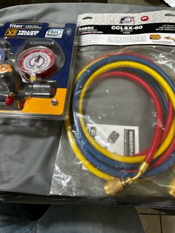 Yellow Jacket Titan Manifold & JB Industries Hose Set