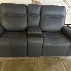 Leather Sofa And Loveseat 