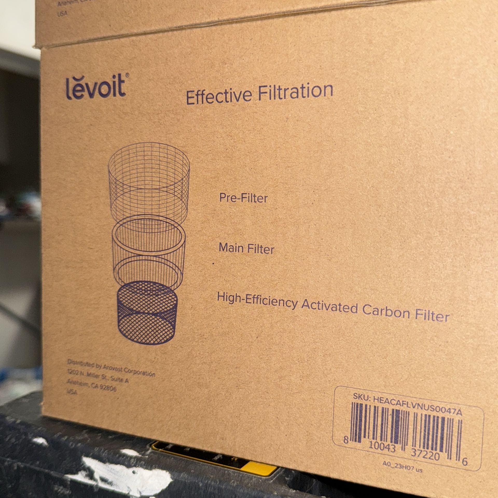 2 BOXES OF LEVOIT FILTER