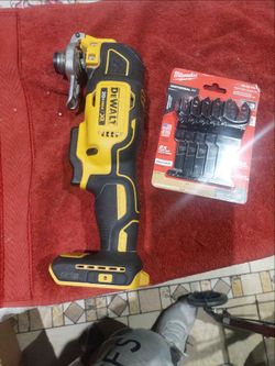 Dewalt multitool and 5 blades pk  90.00