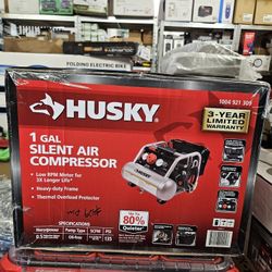 Husky
Husky 1 Gal. 135 PSI Portable Electric Quiet Air Compressor