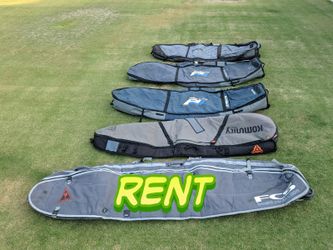 Rent Surfboard Shortboard longboard wheeled coffin travel bag surf wheels