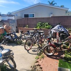 Lots Of Bikes Plus Two Motorized Bikes!
