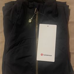 Lululemon Jacket, Black & Gold