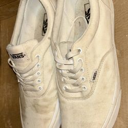 Authentic White Vans Low (12)
