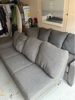 Grey Sectional Couch