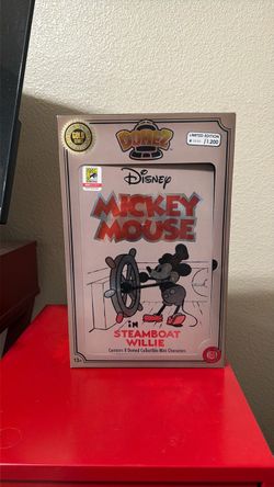 Domez Disney Mickey Mouse Steamboat Willie SDCC Exclusive