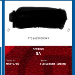 5/7 Dodgers GA Parking 