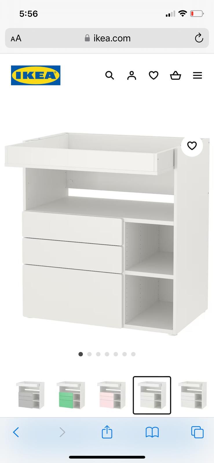 Ikea Baby Changing Table