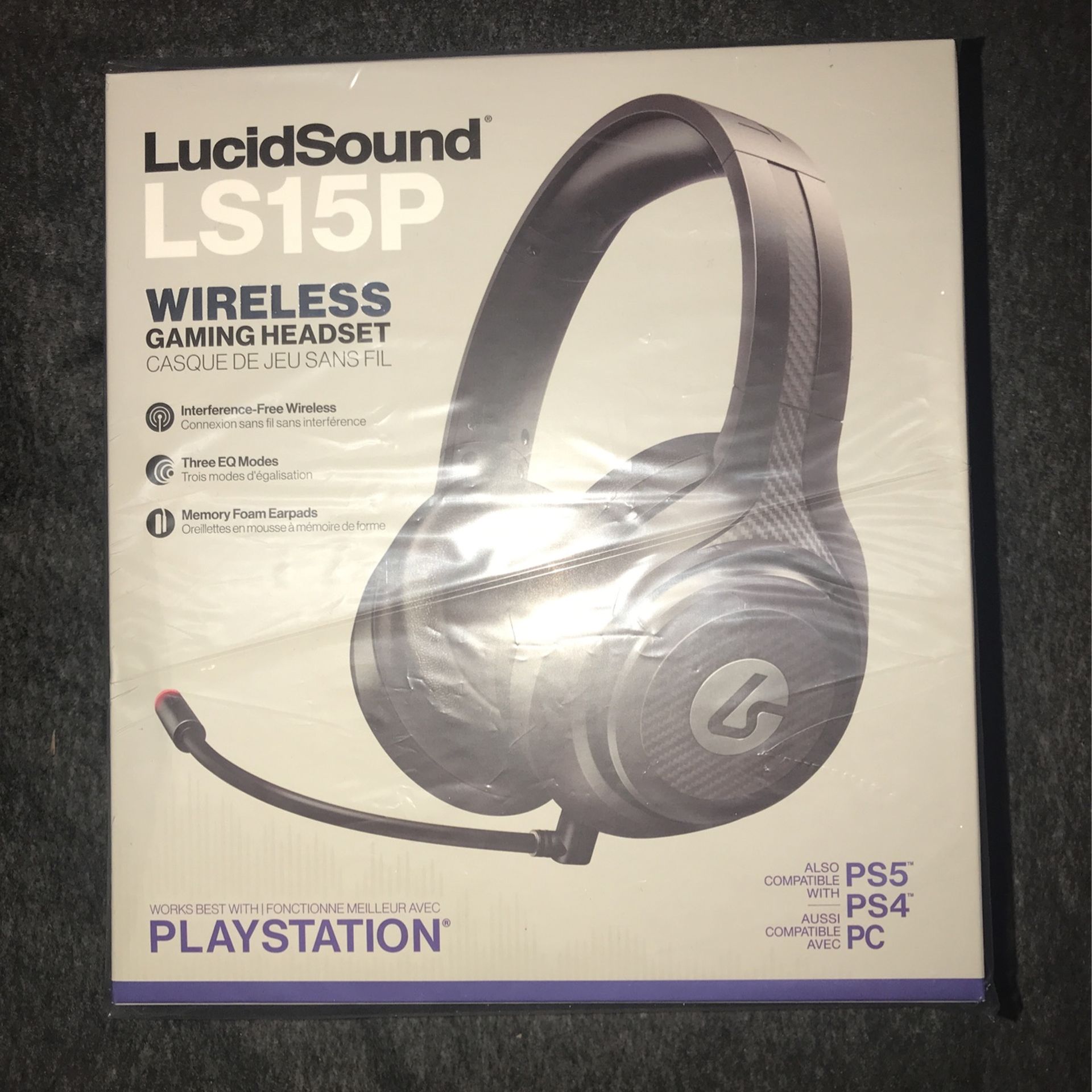 PlayStation Wireless Headset Lucid Sound 