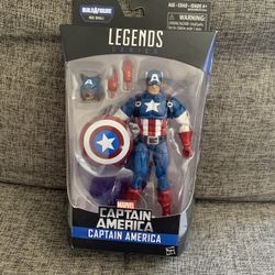 Marvel Legends Captain America Wolf Onslaught Red Skull BAF New Sealed